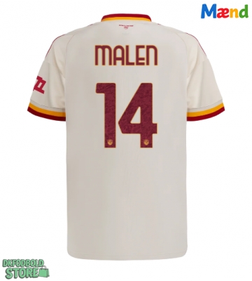 AS Roma Donyell Malen #14 Replika Udebanetrøje 2026-27 Kortærmet